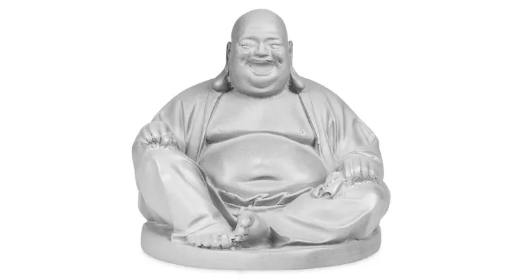 Statueta BUDDHA lungime 34 latime 30 inaltime 30 gri