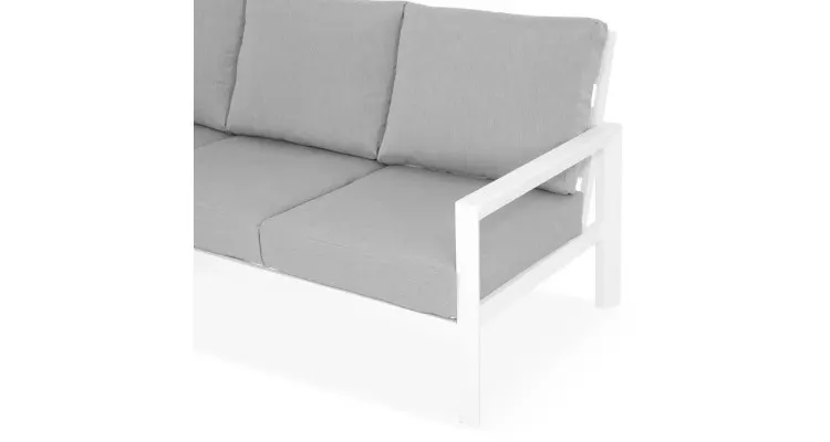 Canapea exterior, 3 locu alb-gri MATZO — imaginea 3