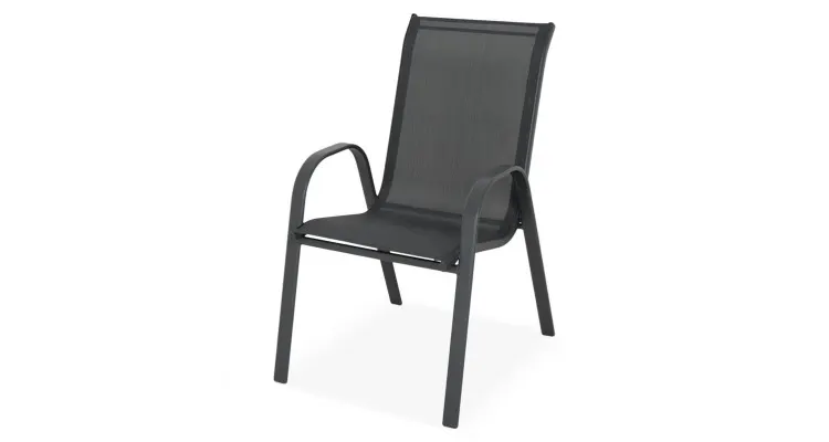 Scaun BASIC lungime 54 latime 73.5 inaltime 90.5 antracit cu gri — imaginea 2