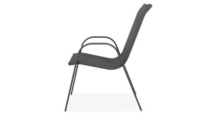 Scaun BASIC lungime 54 latime 73.5 inaltime 90.5 antracit cu gri — imaginea 3