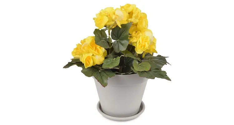 Ghiveci rotund CAPRI inaltime 15.7 R.18 gri