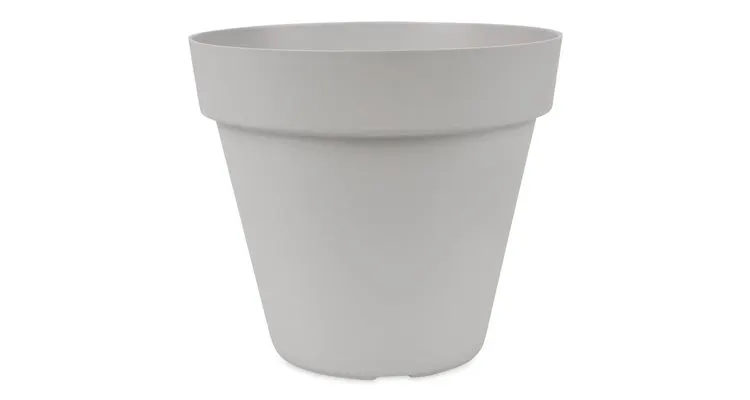 Ghiveci rotund CAPRI inaltime 15.7 R.18 gri — imaginea 2