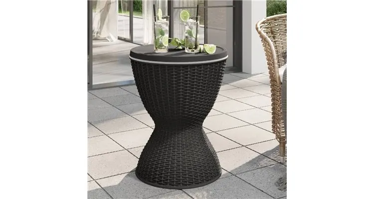 Masuta de bar cu frapiera 3 in 1, Cool Bar, negru, tehnoratan — imaginea 3