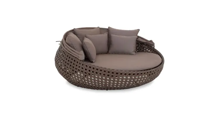 Mobilier gradina lungime 165 latime 165 inaltime 70 maro maro ATC Furniture 0400 — imaginea 5