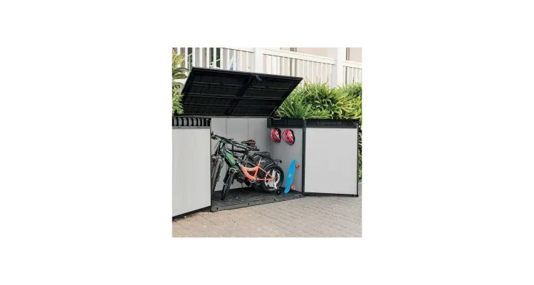 Dulap de gradina, Keter Premier Jumbo 2020 L, Gri — imaginea 4