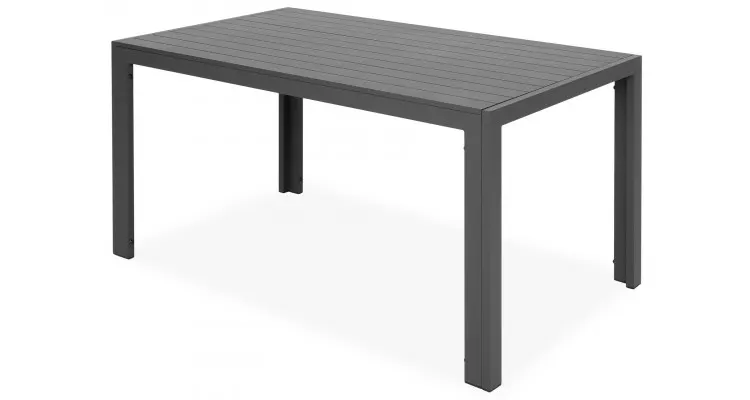 Set 4 scaune si masa HAVEN ESSEN antracit cu gri — imaginea 4