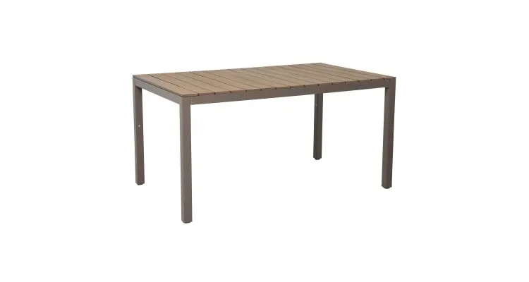 Set masa si 6 scaune PARMA bej cu natur — imaginea 4