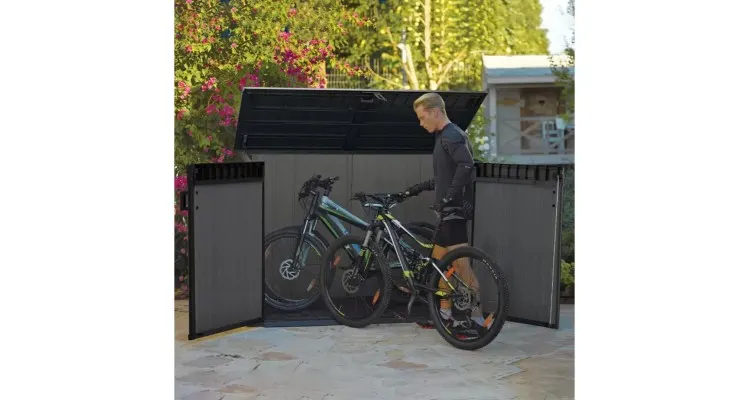 Dulap gradina Keter, Cortina Mega, Grafit, 2020 L — imaginea 3