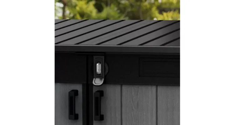 Dulap gradina Keter, Cortina Mega, Grafit, 2020 L — imaginea 5