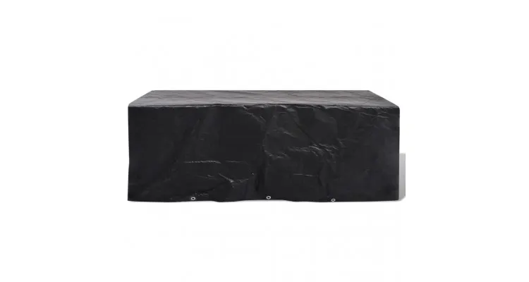 Husă mobilier de grădină set 8 persoane poliratan 10 ocheți 229x113cm — imaginea 2