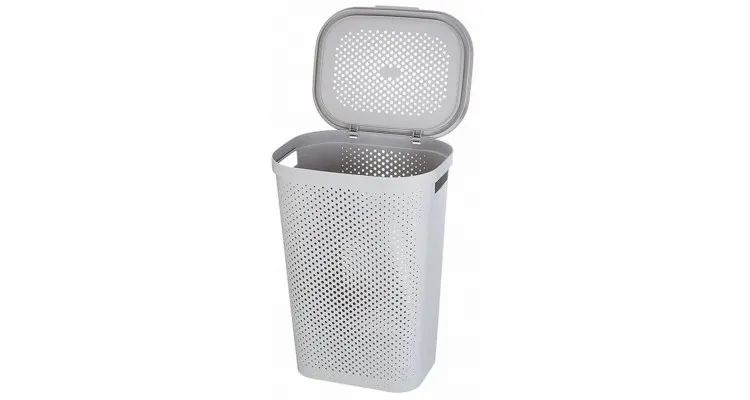 Cos pentru rufe cu capac si manere, Curver Infinity, 60 L — imaginea 5