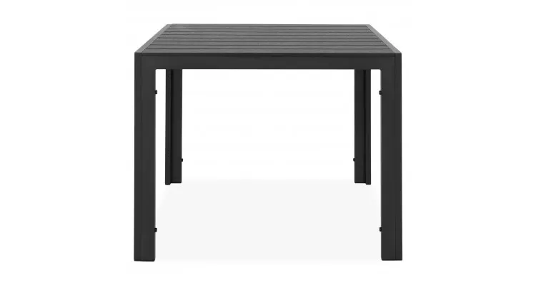 Set 4 scaune si masa ENCORE BASIC antracit cu negru — imaginea 4
