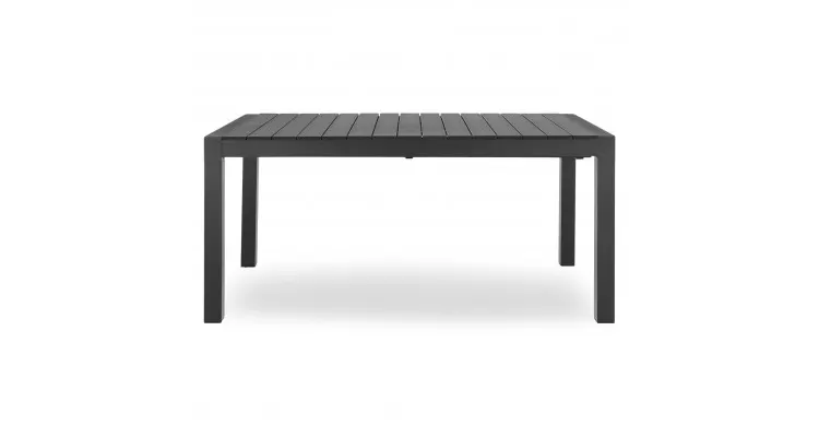 Set 6 scaune si masa ext ENCORE BASIC antracit cu negru — imaginea 5