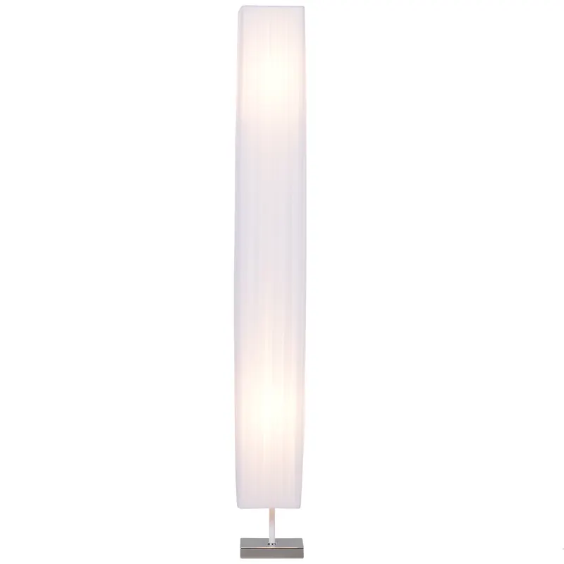 HOMCOM Lampă de Podea cu Design Modern pentru Living, 14x14x120 cm, Alb | Romania