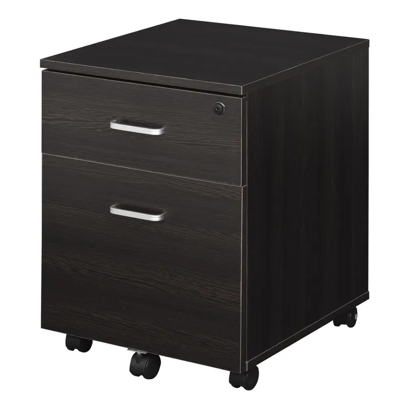 Vinsetto Dulap cu Sertare, 2 sertare si 5 roti, dulap Birou Compact pentru Documente , 40x44x54.6cm, Design Modern | Romania