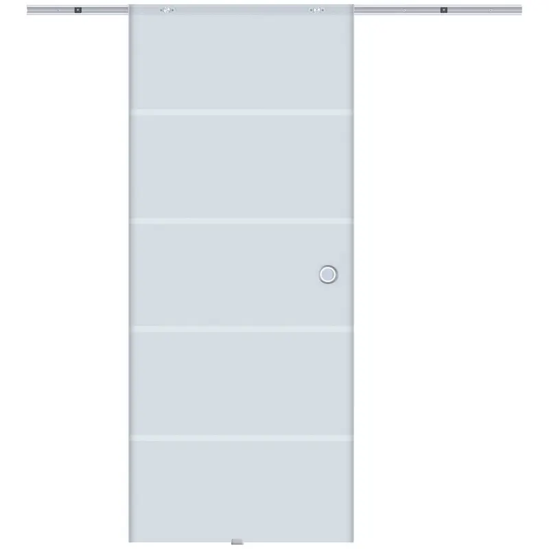 HOMCOM usa glisanta sticla cu sina,90x205x0.8 cm | Romania