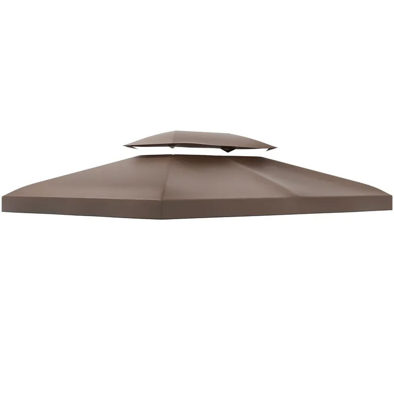 Acoperiș de Schimb Outsunny pentru Foisor, Impermeabil Dublu strat 3x4m | Romania
