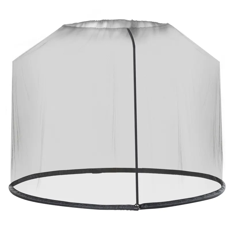 Outsunny Plasă de Protecție pentru Umbrelă de Soare, Copertină și Casă Plasă, Negru, 7.5' | Romania