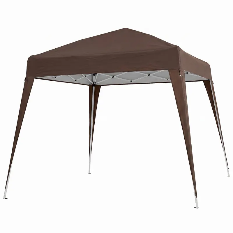 Outsunny Foisor Pliabil 2.4x2.4m, Foisor de Gradina Structura | Romania