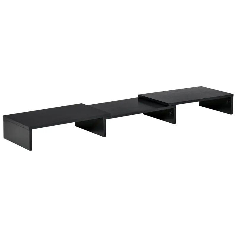 Vinsetto Suport PC pentru unul/ doua monitoare cu lungime si unghi reglabil, stand ridicare ecran pentru laptop, computer | Romania