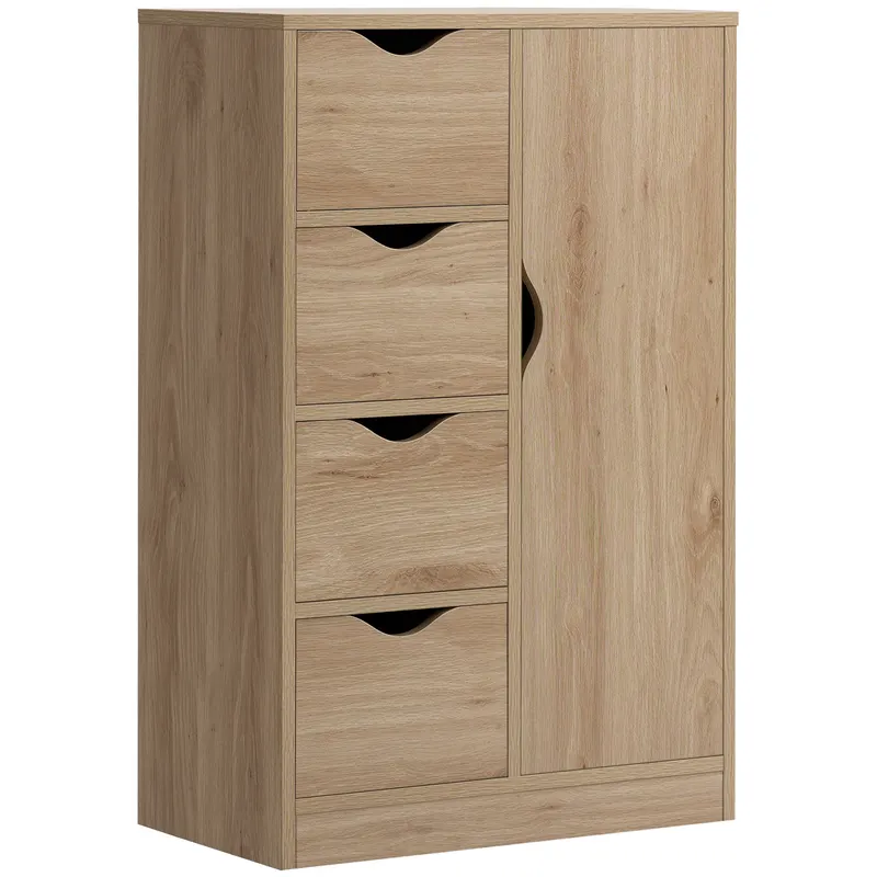 HOMCOM Dulap Mic Baie Dulap Baie Modern Practic 2 Niveluri | Romania