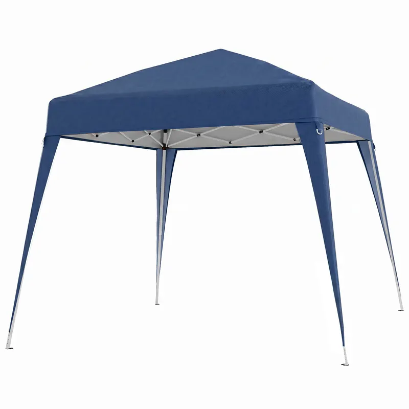 Outsunny Foisor Pliabil 2.4x2.4m, Foisor de Gradina Structura