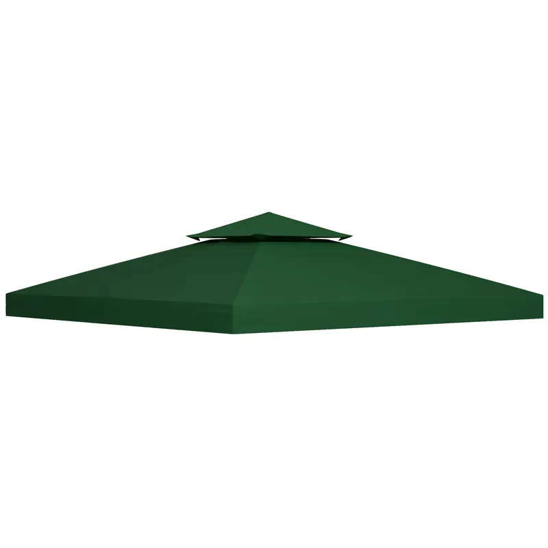 Outsunny Acoperiș de Schimb pentru Foișor, Material Impermeabil, 3x3m, Ușor de Montat, Rezistent la Intemperii | Romania