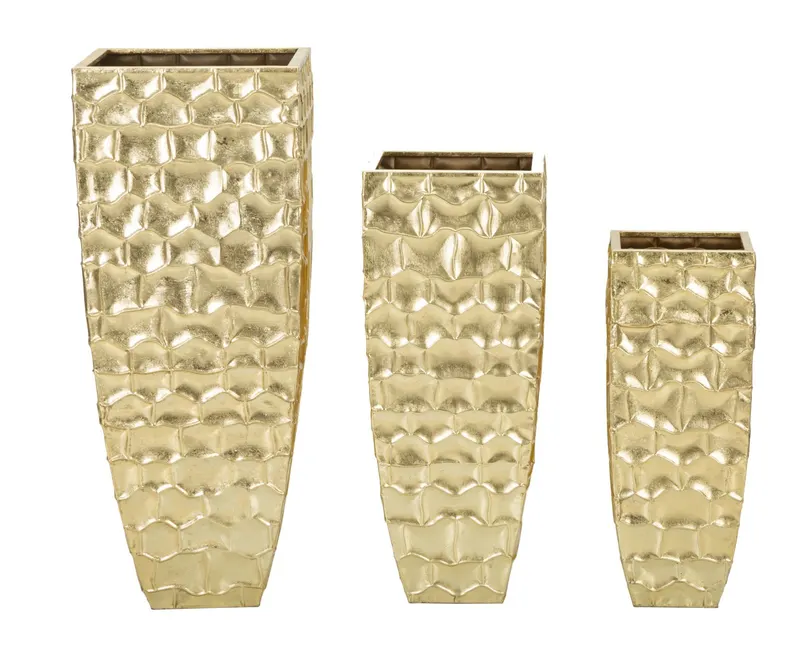Mauro Ferretti Suport Vaze 3 Bucati, cm 38X38X94-30,5X30,5X76- 23X23X63 | Romania