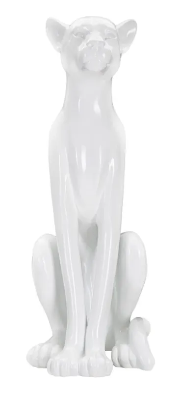 Mauro Ferretti Sculptura Forma De Leopard cm 27X38X74 | Romania