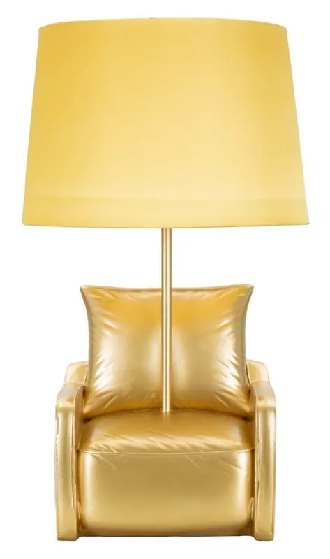 Mauro Ferretti Lampă Pentru Noptieră Midcentury Galbena cm Ø 26X46 | Romania