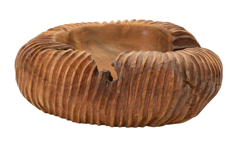 Mauro Ferretti Tavă Garit Tec, Dimensiuni: 37X40X16 cm. | Romania
