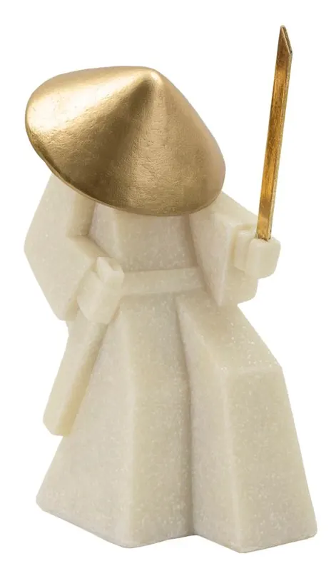 Mauro Ferretti Statueta Samurai Toku Cuart -B- cm 14X9X24,5 | Romania