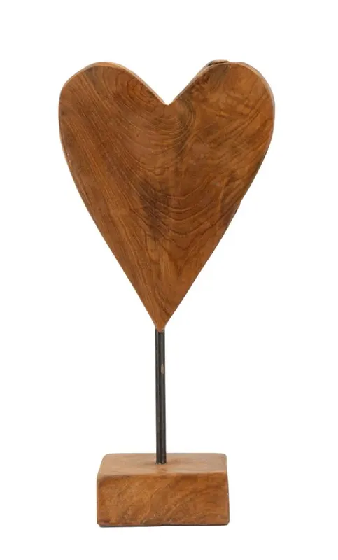 Mauro Ferretti Sculptura Inima Tec cm 15X10X35 | Romania