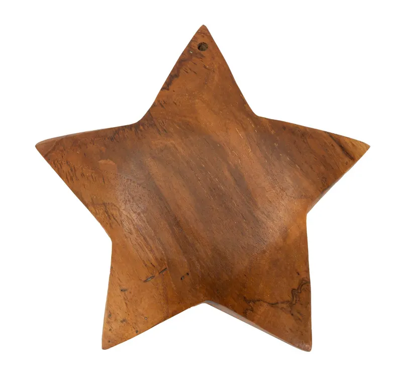 Mauro Ferretti Bintang Sculptura Teak cm Ø 19X5 | Romania