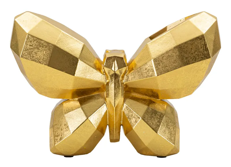 Mauro Ferretti Vaza Fluture Aurii cm 22,5X8X15 | Romania