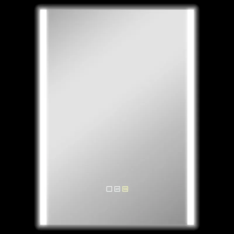 HOMCOM Oglindă LED 50x70 Antiaburire Touch IP44 | Romania