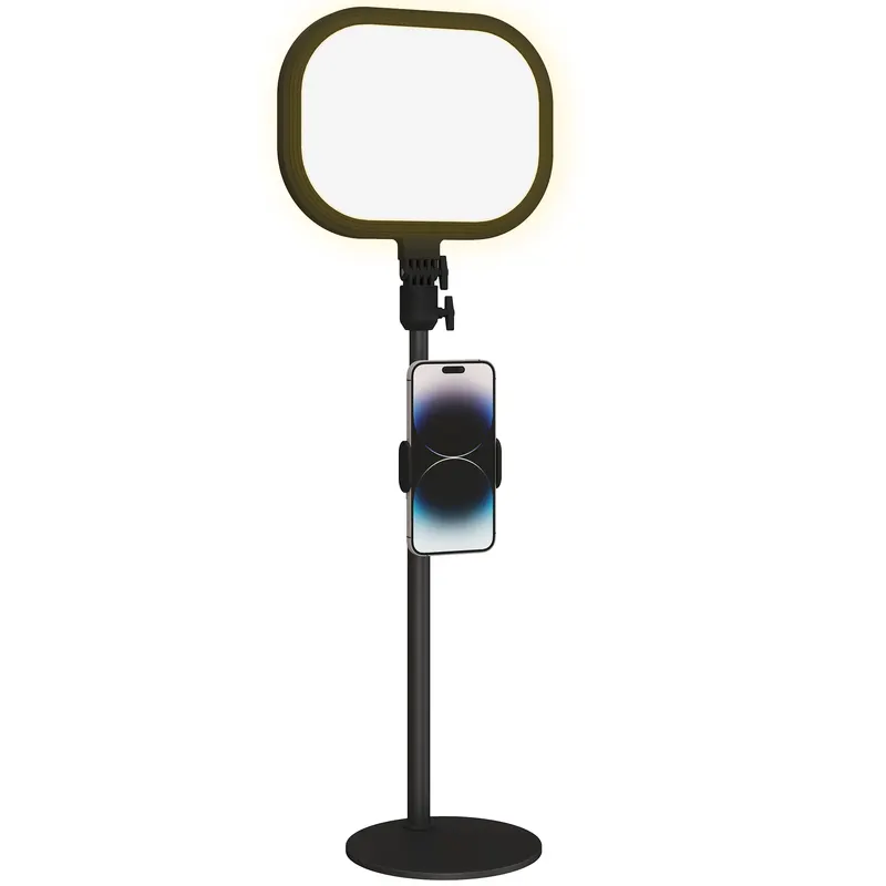 HOMCOM Lampă LED reglabilă: 5 culori, 10 niveluri, memorie – birou/dormitor. | Romania
