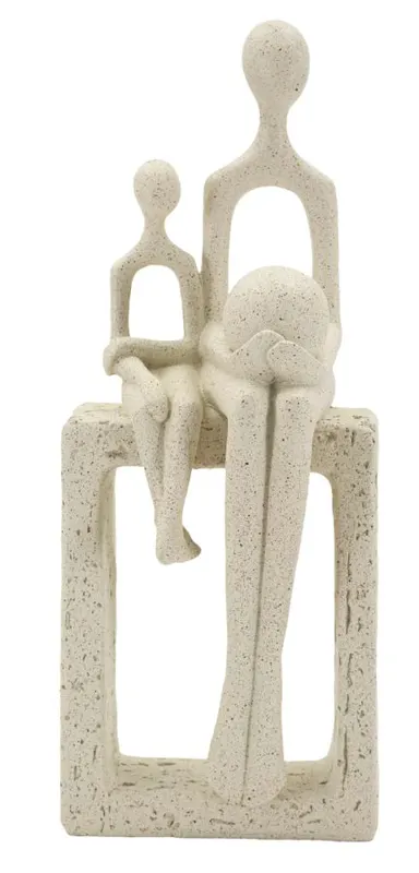 Mauro Ferretti Statuetă Maternitate Cu Pietre, 10 X 7,5 X 26 Cm | Romania