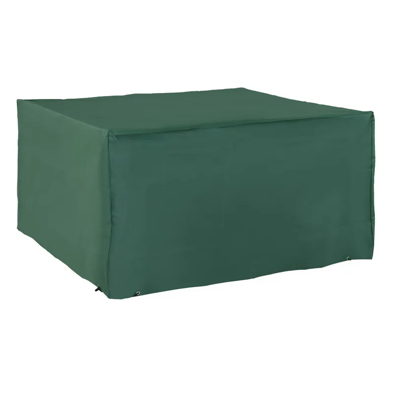Husă de protecție rezistentă la intemperii Outsunny pentru mobilier de grădină din material Oxford, Verde, 135x135x75cm | Romania