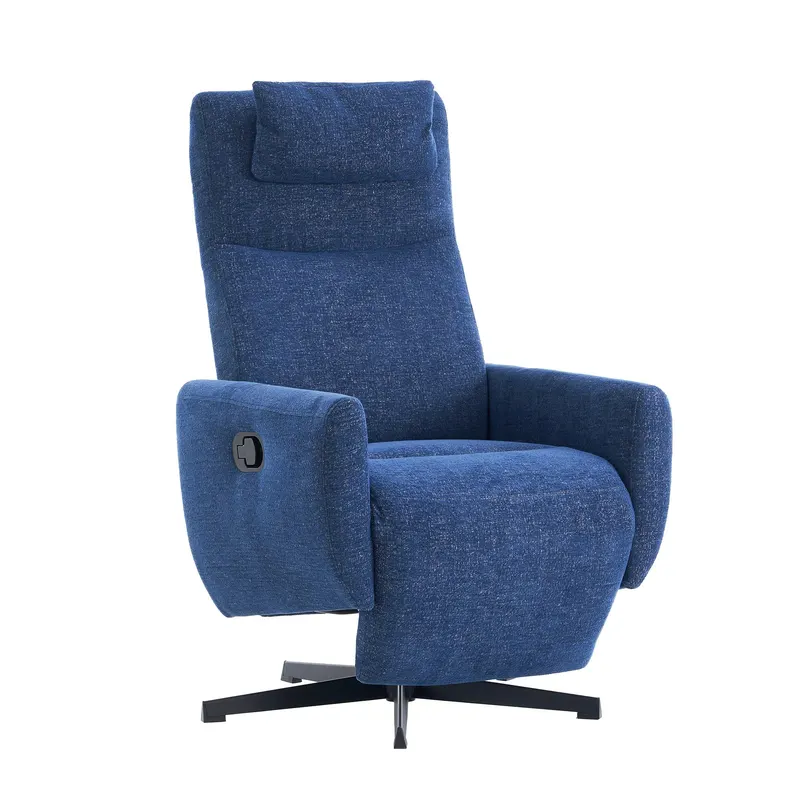 Fotoliu confortabil cu funcție de relaxare, Albastru | Romania