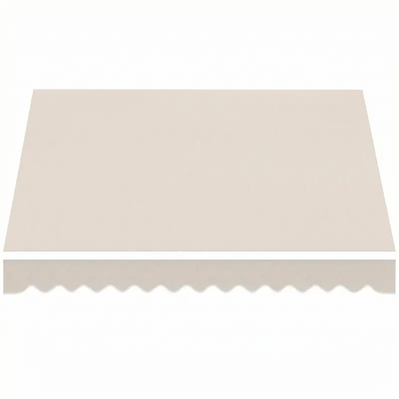 Outsunny Material de Înlocuire pentru Cort Retractabil, Poliester UV 50+, 3.5x2.5 m, Crem, pentru Balcon, Terasă, Grădină, 337x250 cm | Romania