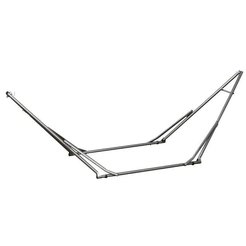 Outsunny suport hamac 2-în-1, rezistent la intemperii, suport pentru rufe, 290 cm x 92 cm x 88 cm, Negru | Romania