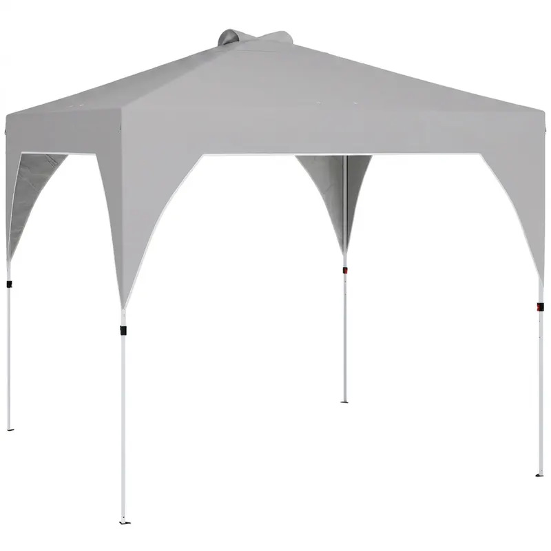 Outsunny Pavilion 3x3m Pliabil, Montaj Ușor cu Buton, UPF 50+ Protecție | Romania