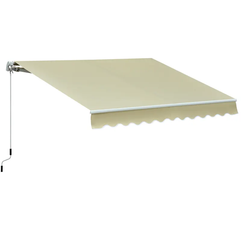 Outsunny copertina pentru soare, cu manivela, 295 x 250 cm | RO