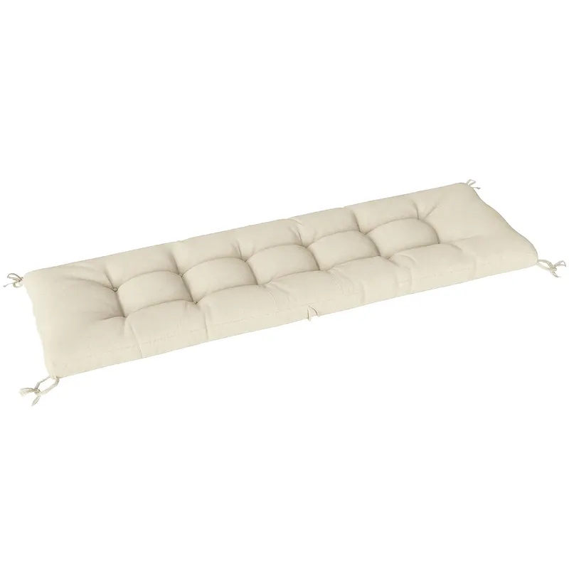 Outsunny Pernă pentru paleți detașabilă, pernă de șezut cu curele de prindere, pentru majoritatea șezlongurilor 198x65x13cm Bej | Romania