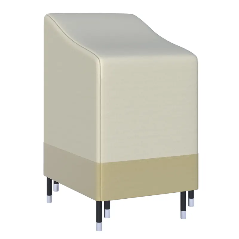 Outsunny Husă de protecție pentru scaune de grădină stivuibile prelată impermeabilă 90L x 70l x 115H cm Oxford înaltă densitate 600D Bej, Cafea | Romania