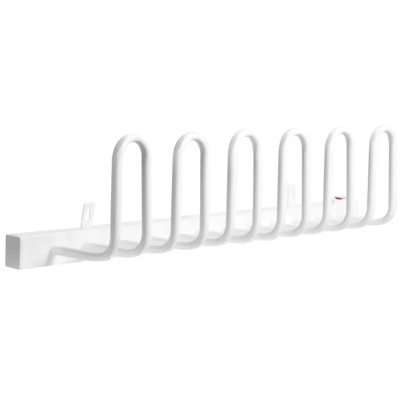 HOMCOM Uscător de încălțăminte, electric, temperatură până la 55° C, montare pe perete, oțel, alb, 76 x 13 x 17cm | Romania