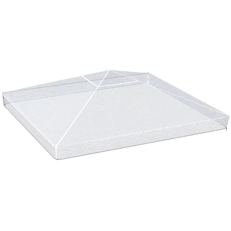 Prelata de Protectie 3x3m pentru Foisor Outsunny, Impermeabila pentru Foisor, Copertina si Cort | RO