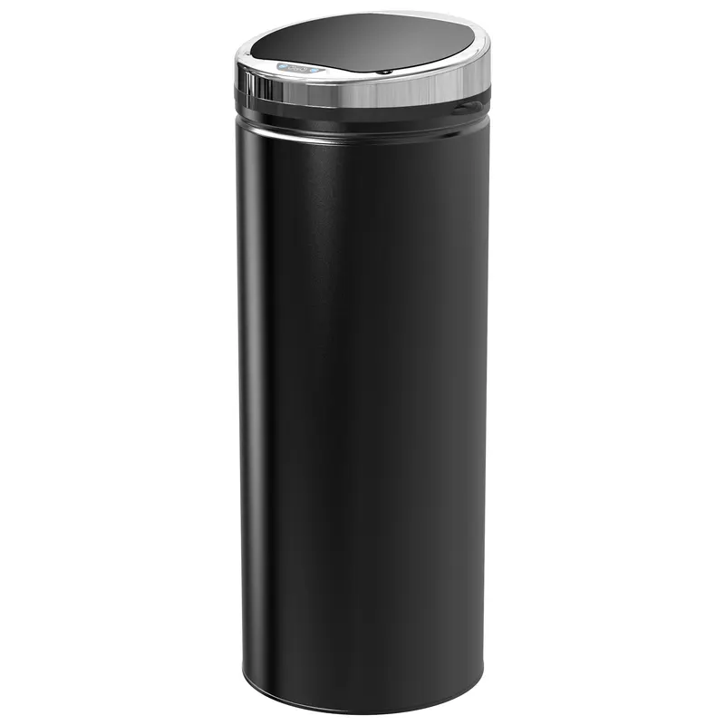 HOMCOM Coș de gunoi cu senzor 50 L, coș automat pentru deșeuri, coș de bucătărie din inox cu senzor cu infraroșu, pentru bucătărie, sala de mese | Romania