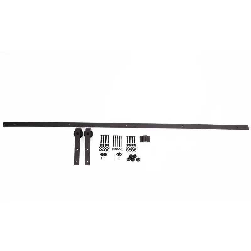HomCom Binario per Porta Scorrevole Portata 100kg con Kit Accessori